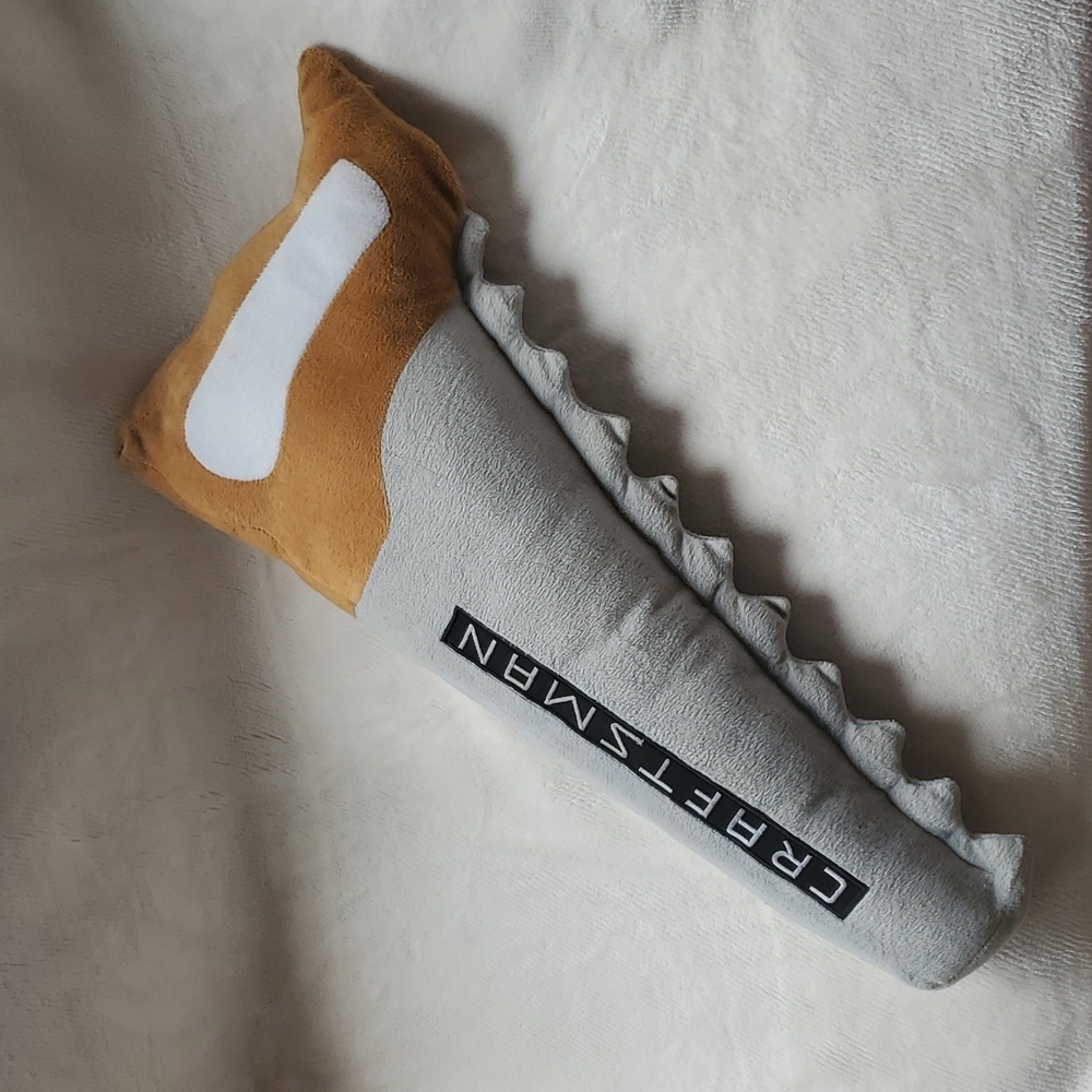 Craftsman Hand Saw Plush Toy Collectible - 26"